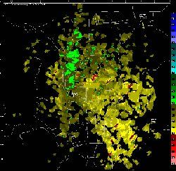 Nueva técnica radar localiza las zonas de humedad en capas bajas, combustible de las tormentas