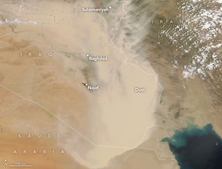 Nueva tormenta de arena en Irak de alto impacto