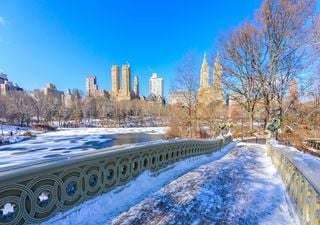 Nueva York registra una blanca Navidad, algo que no sucedía desde hace 15 años