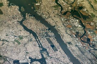 Nueva York y Nueva Jersey vista desde la ISS