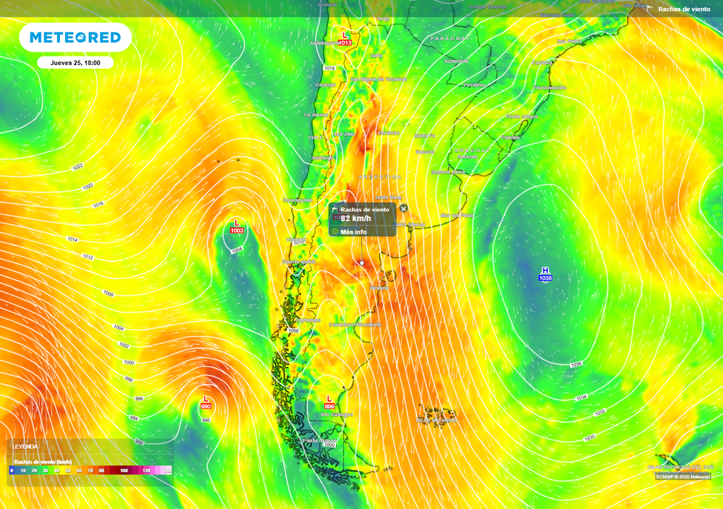 Argentina tiempo pronóstico clima primavera lluvias tormentas