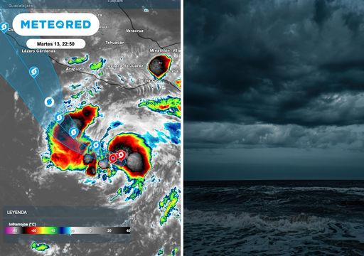 Se aproxima la tormenta tropical Trudy en el Pac&iacute;fico mexicano y amenaza con traer m&aacute;s lluvias con tormentas el&eacute;ctricas