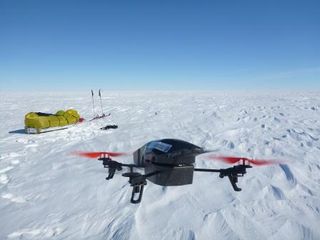 Nuevo dron «a prueba del Ártico» para detectar efectos del cambio climático