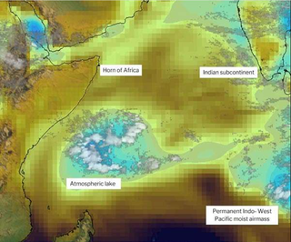 Nuevo fenómeno meteorológico denominado "lago atmosférico"