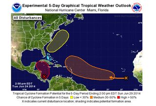 Nuevo producto de “Avance gráfico a cinco días vista para ciclones tropicales” del CNH