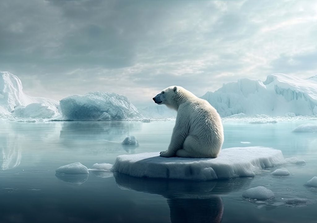 Hielo marino Ártico cambio climático