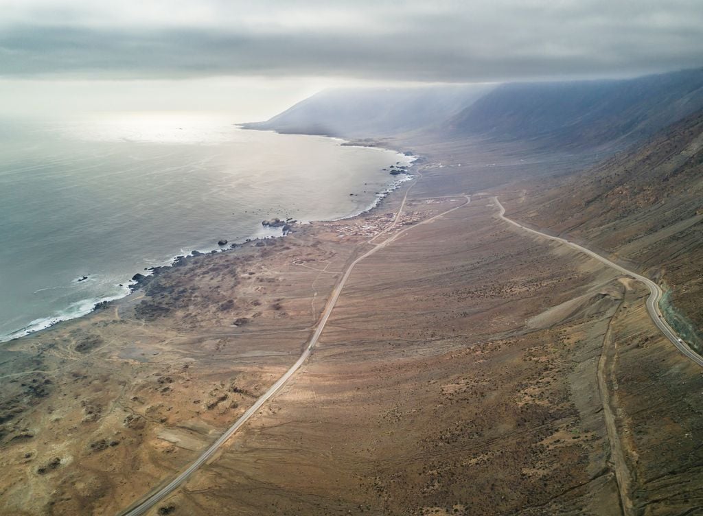 Captación agua niebla Atacama