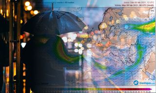 Nuevo temporal atlántico para la próxima semana con tren de borrascas