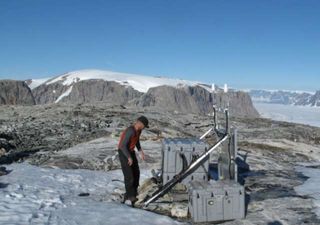 Nuevo y revolucionario método por GPS permite medir la perdida diaria de hielo en Groenlandia