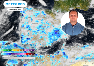 Nuevos avisos de AEMET por lluvias: zonas donde mañana y el miércoles caerán más de 100 l/m2 según Samuel Biener