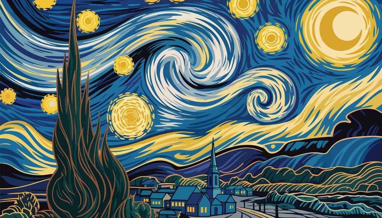 La Nuit étoilée est l'un des tableaux les plus connus de Van Gogh. Selon une récente étude, l'artiste pourrait s'être inspiré d'une véritable nuit d'été lors de son séjour en Provence