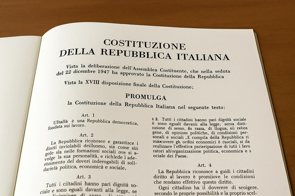 costituzione italiana costituzione italiana
