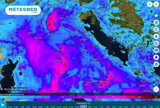 Nuovo forte maltempo sull'Italia, allerta della Protezione Civile: previsioni e situazione in tempo reale