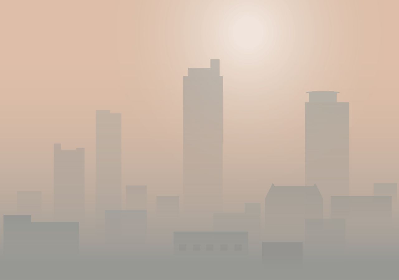 Muchas regiones del mundo se ven afectadas por la alta concentración de aerosoles que causan fuerte contaminación.