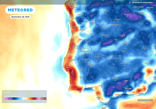 Nuvens, vento e descida das temperaturas farão parte do estado do tempo desta semana em Portugal
