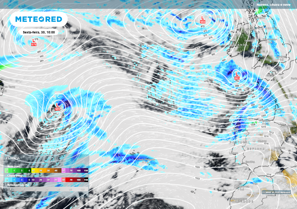 O Atlântico Norte vai continuar a ser um ninho de tempestades no curto e médio prazo.