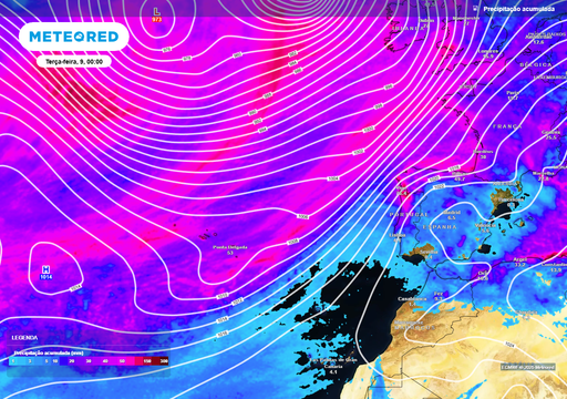 O Atlântico Norte continuará a ser um ninho de tempestades durante mais 10 dias: os efeitos esperados em Portugal
