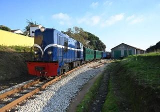 O comboio histórico do Vouga leva-o até ao “Maior Pai Natal do Mundo”