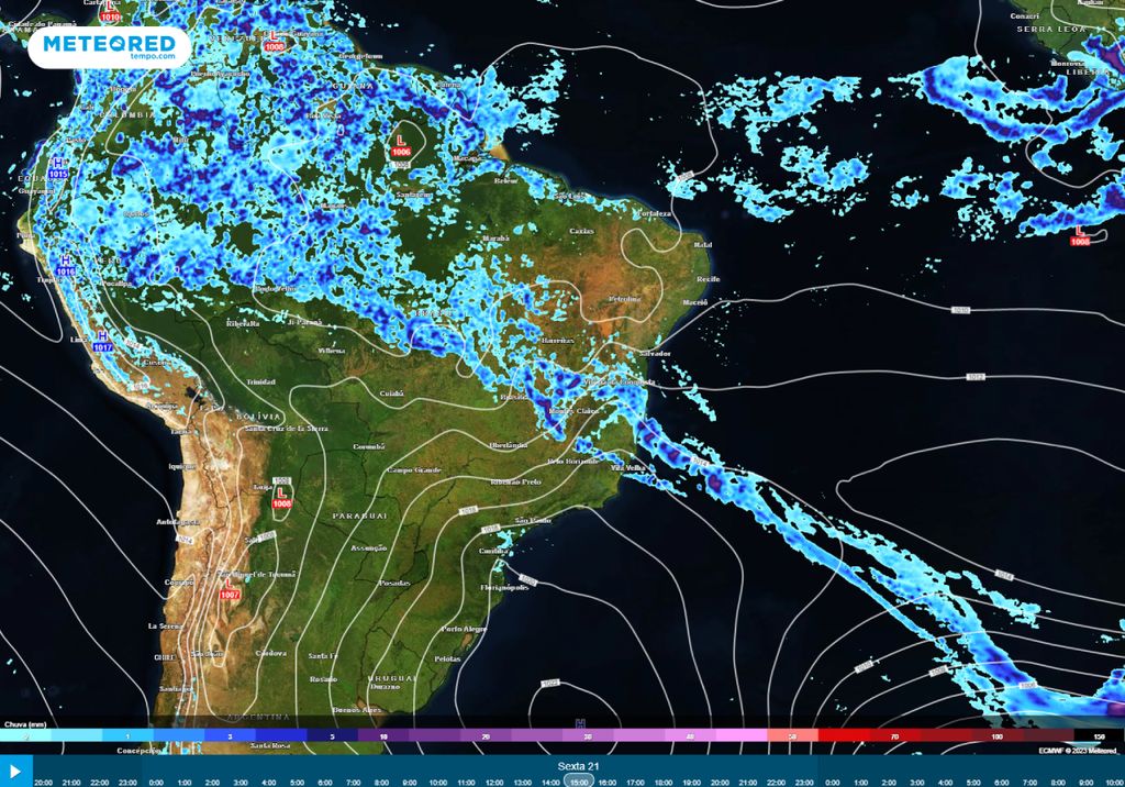 feriado tiradentes frente fria