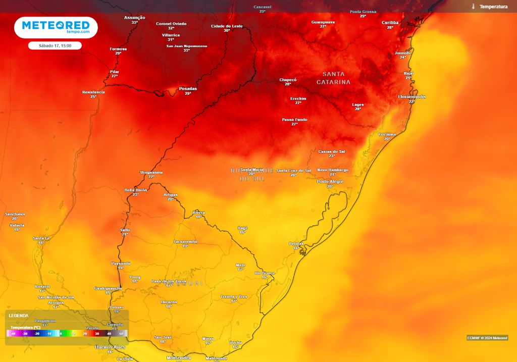 previsão do tempo RS