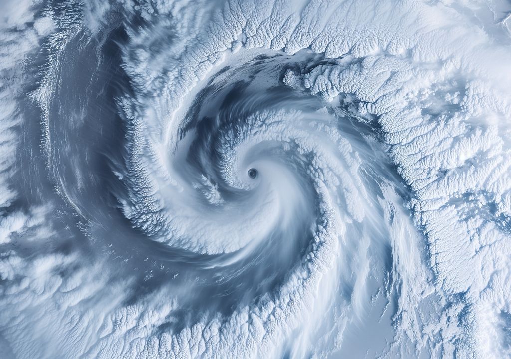 polar vortex: cyclone, Europe.