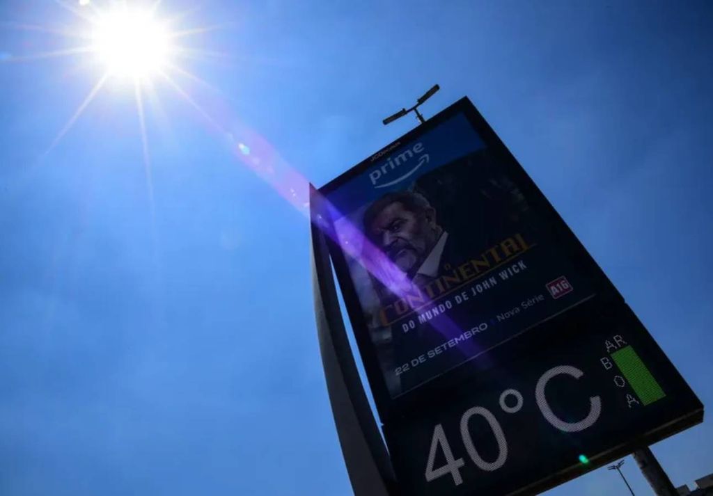 Os termômetros podem se aproximar - ou alcançar - os 40°C em partes do Brasil na próxima semana. Créditos: Reprodução/Roberto Casimiro/Fotoarena/Agência O GLOBO. Os termômetros podem se aproximar - ou alcançar - os 40°C em partes do Brasil na próxima semana. Créditos: Reprodução/Roberto Casimiro/Fotoarena/Agência O GLOBO.