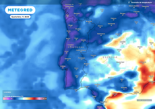 O frio que chegará a partir de amanhã a Portugal irá permanecer: eis até quando e em que zonas