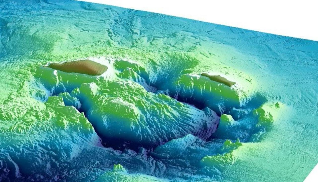 Sabemos muito pouco sobre os processos que levam à erupção de um novo supervulcão, como a caldeira de Kikai, no Japão, que se encontra em grande parte submersa, pelo que não estamos preparados para fazer previsões. Crédito: Seama Nobukazu