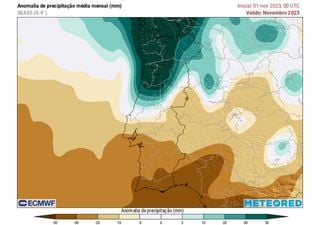 O modelo de referência da Meteored mostra uma mudança no padrão meteorológico: como poderá afetar Portugal?