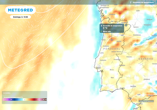O modelo meteorológico europeu pinta Portugal de amarelo e laranja, Alfredo Graça: “haverá temperaturas anómalas”