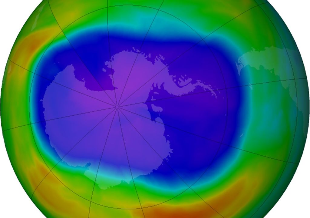 buraco da camada de ozônio de 2023