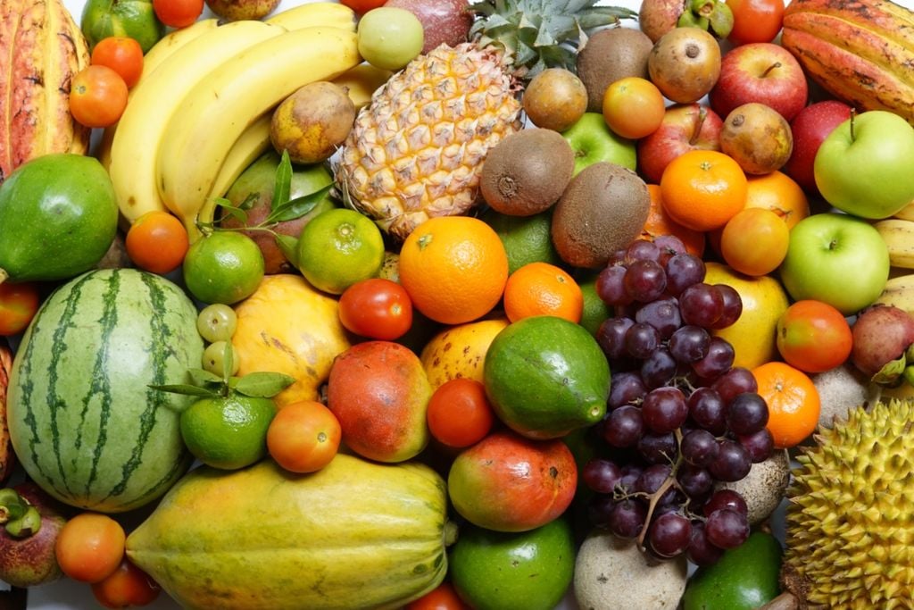 Verão, frutas Verão, frutas