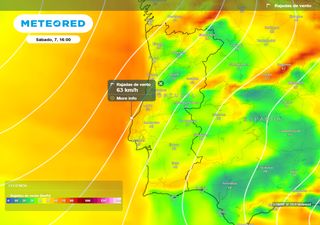 O que esperar do tempo para o fim de semana em Portugal? Frio, chuva e vento serão o mote: saiba em que regiões