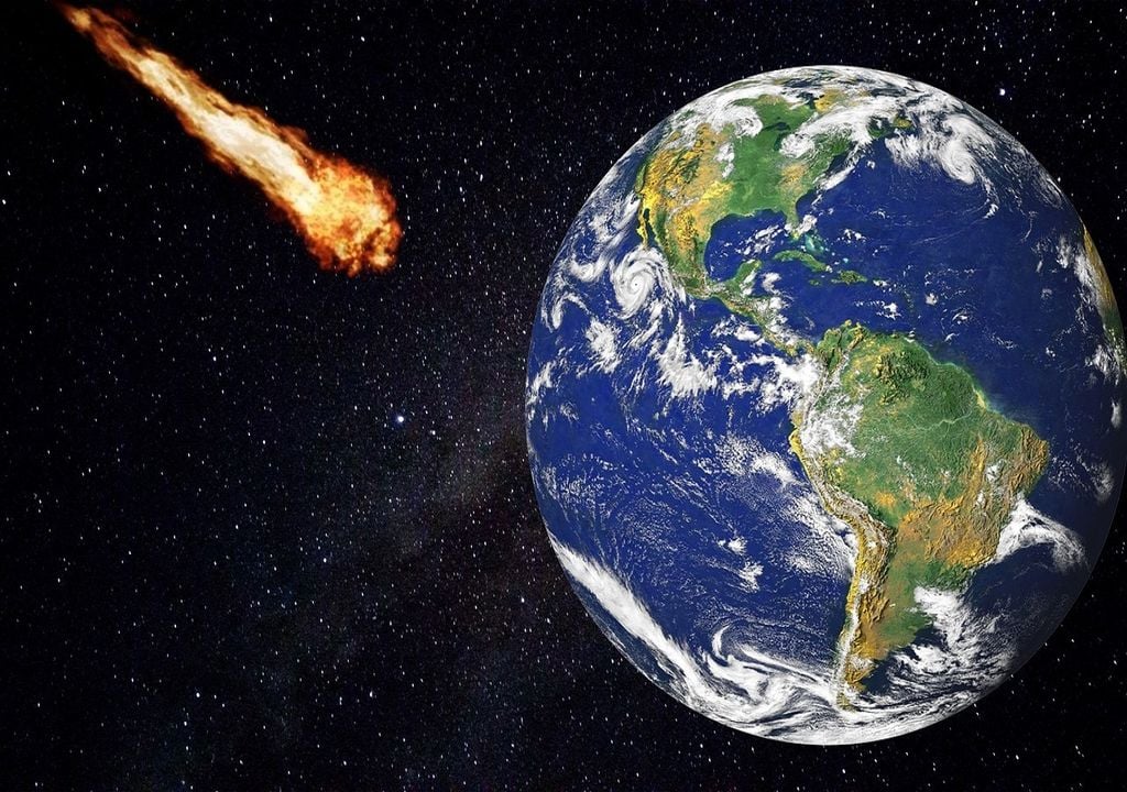 Asteroide em rota de colisão com a Terra