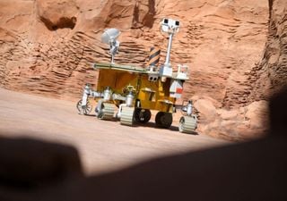 El rover chino Zhurong ha encontrado estructuras poligonales bajo la superficie de Marte