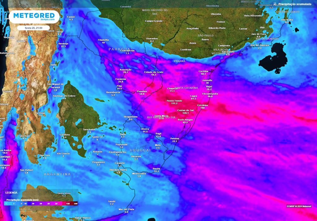 alerta de chuvas intensas e tempestades