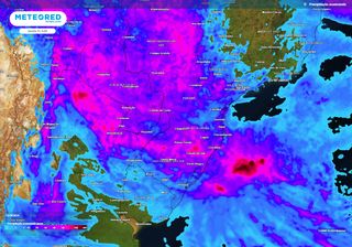 O tempo na Região Sul: chuvas diminuem, mas ainda há risco de chuva forte e de tempestades