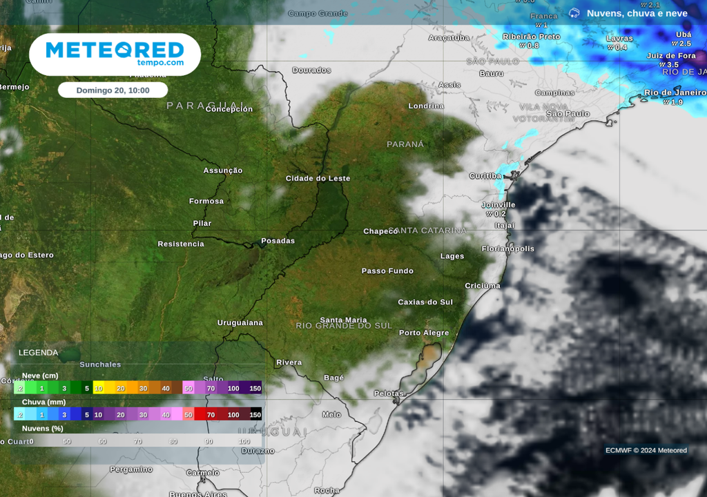Previsão do tempo Previsão do tempo