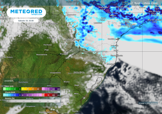 O tempo na Região Sul no final de semana: entre sol e tempo encoberto, estas são as áreas com previsão de chuva