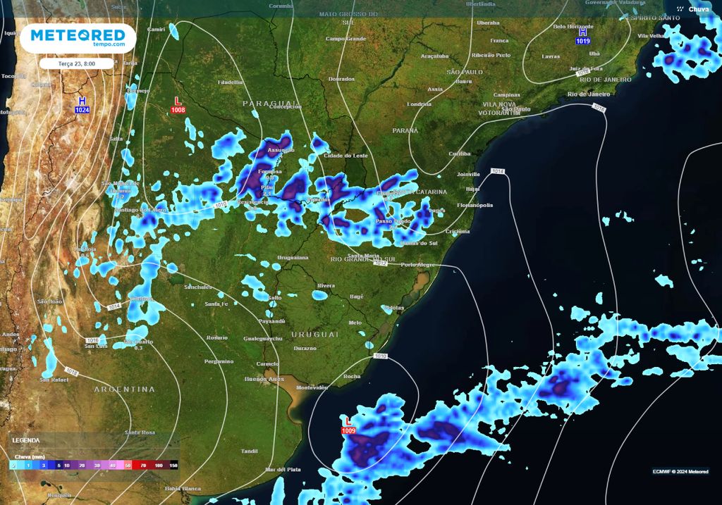 chuvas no Sul chuvas no Sul