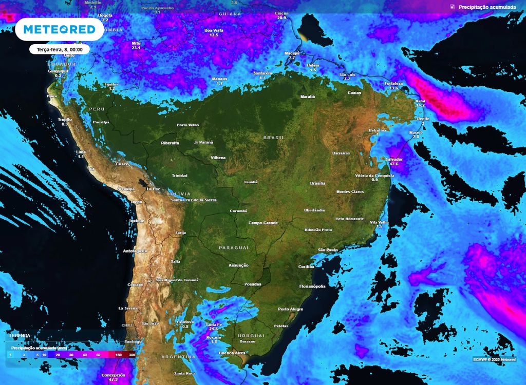 acumulado de chuva acumulado de chuva