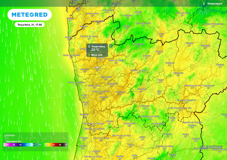 O tempo na Semana Santa em Braga: previs&atilde;o atualizada para todos os dias
