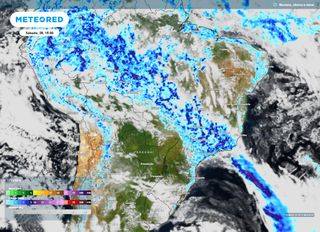 O tempo no Brasil no fim de semana: previsão traz alertas de chuvas muito intensas, mas com áreas de tempo firme