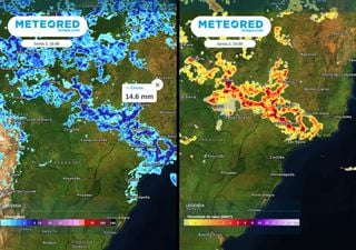 O tempo no Brasil: fim de semana com alerta de tempestades e chuvas intensas no Sudeste e no Centro-Oeste
