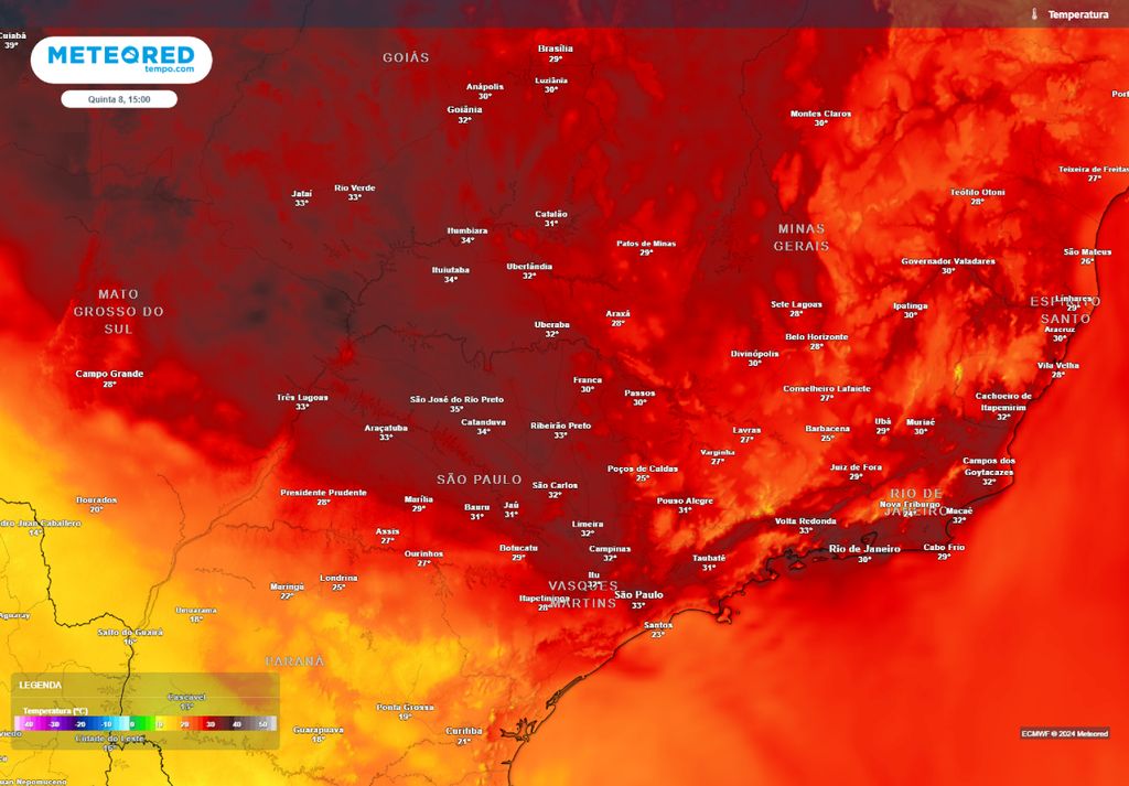 calor no Sudeste calor no Sudeste