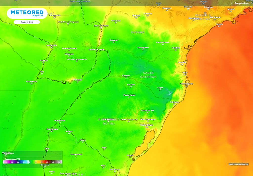 frio na Região Sul frio na Região Sul
