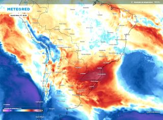 O tempo no Brasil na próxima semana: chuvas diminuem e o calor mais intenso ganha espaço em boa parte do país