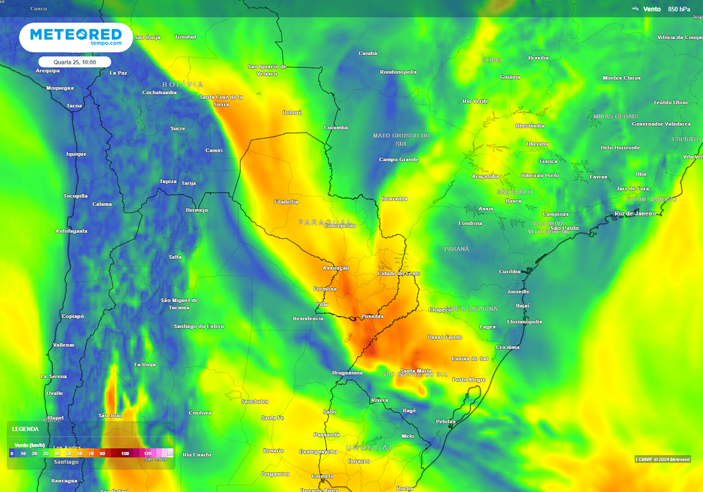 onda de calor tempo severo