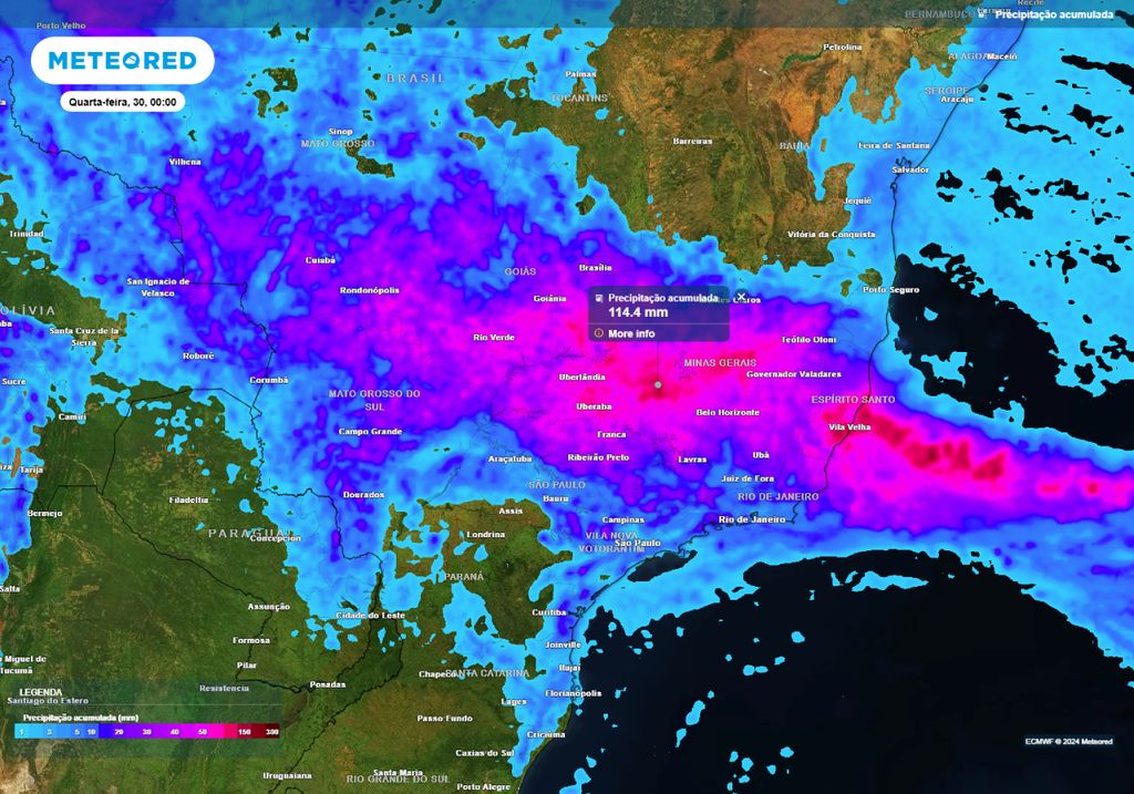 alerta de chuvas intensas