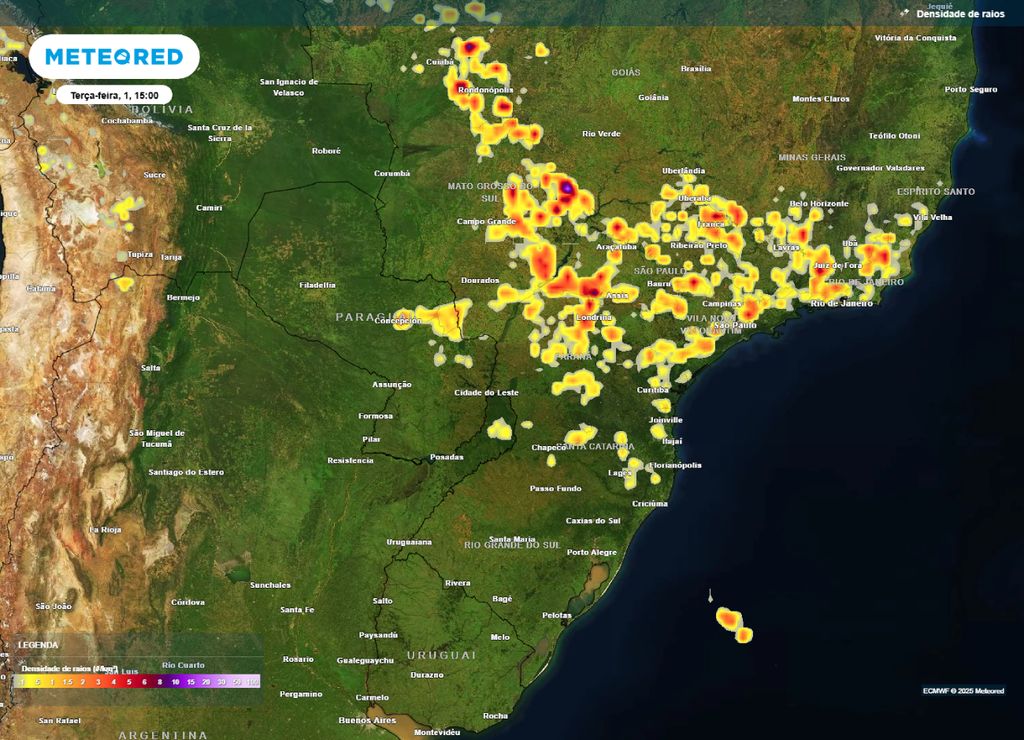alerta de tempestades